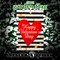 G128 Happy Valentine’s Day Striped Heart Garden Flag 12x18 In Double Sided Valentine's Day Yard Garden Lawn Decoration